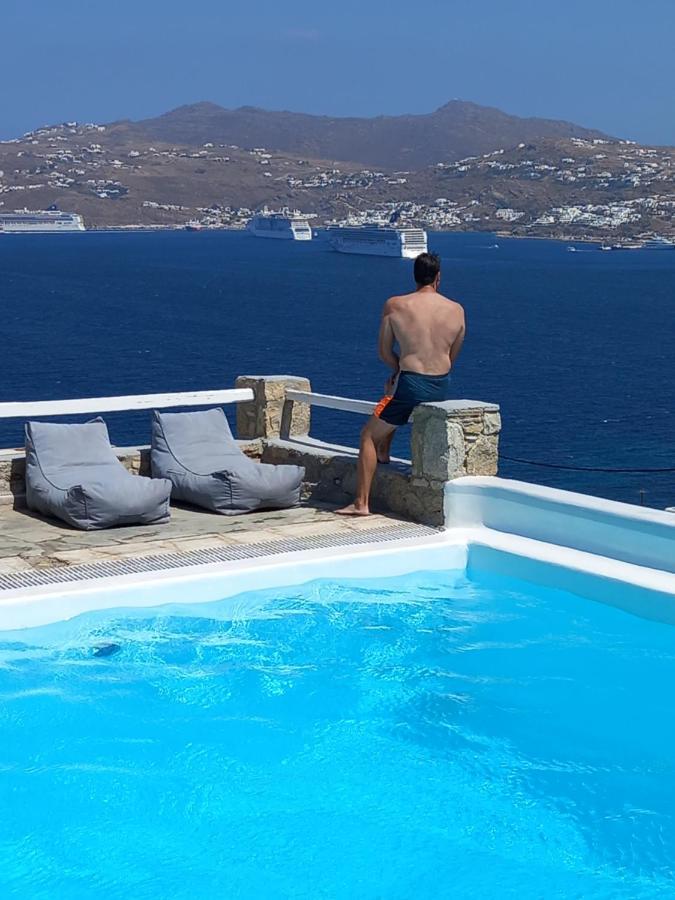 Mykonos Point Luxury Villas Mykonos Town Exteriör bild