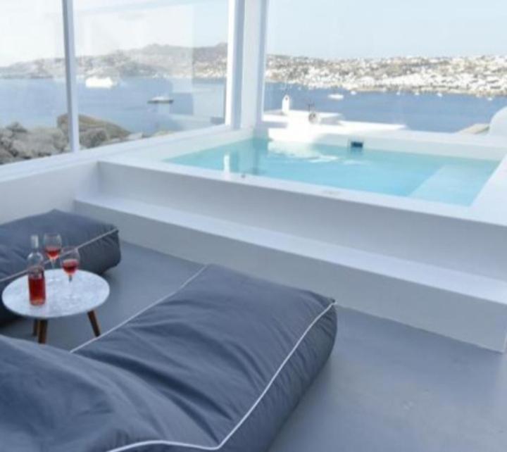 Mykonos Point Luxury Villas Mykonos Town Exteriör bild