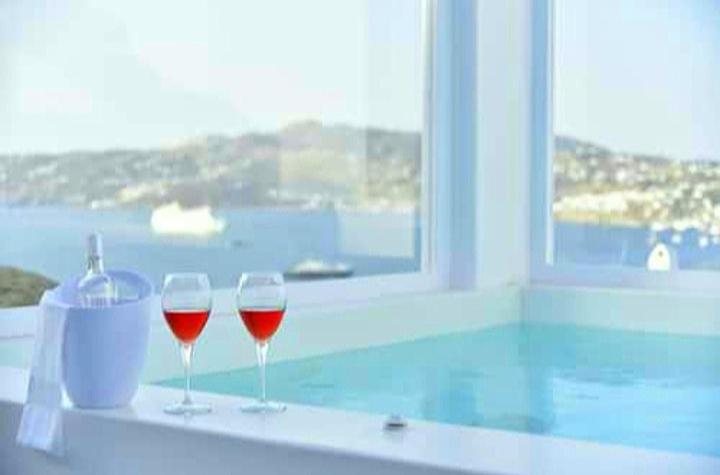 Mykonos Point Luxury Villas Mykonos Town Exteriör bild