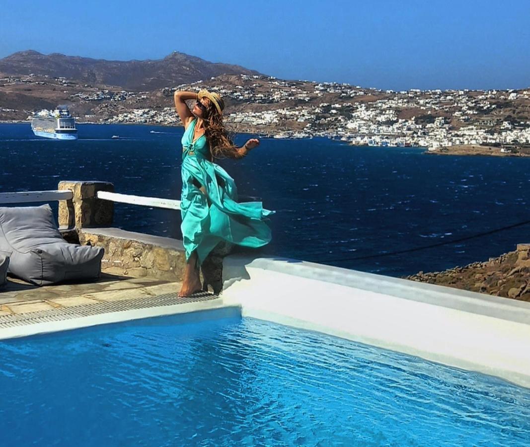 Mykonos Point Luxury Villas Mykonos Town Exteriör bild