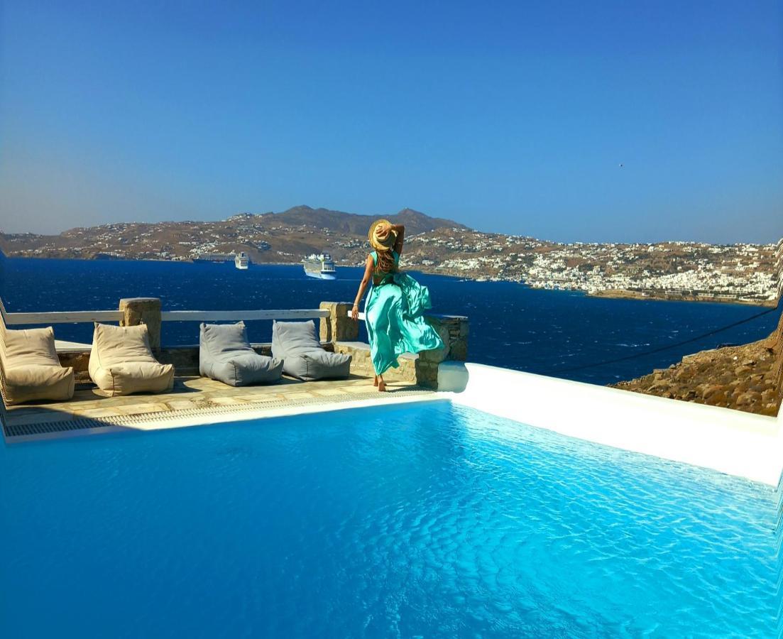 Mykonos Point Luxury Villas Mykonos Town Exteriör bild